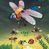Vilbocr Mini Insect Building Blocks Toy Insect Collection Building Block