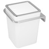 bremermann Savona cosmetic bin incl. wall mount with swing lid,