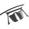FXETRNL Real Carbon Fiber Speedometer Decor Covers for Ford Focus