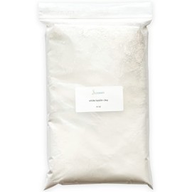 Soapeauty WHITE KAOLIN CLAY Powder | Cosmetic Grade 100% Natural | Facials, Face Mask, Soap Making, Bath Bomb | aka White Clay Powder, China Clay Powder | (2 OZ)