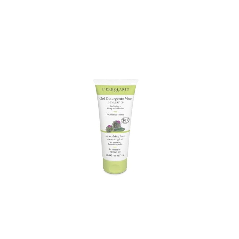 Erbolario Smoothing Face Cleansing Gel – Burdock – 100 ml