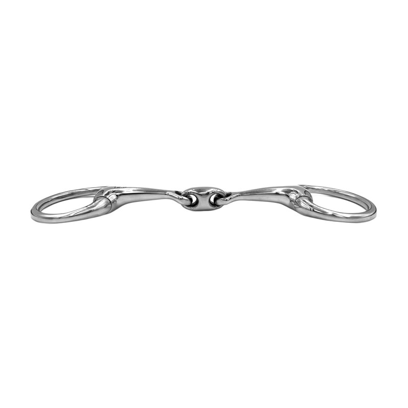 Equine Smile ES0123 Olive Head Bit Simple Broken Stainless Steel