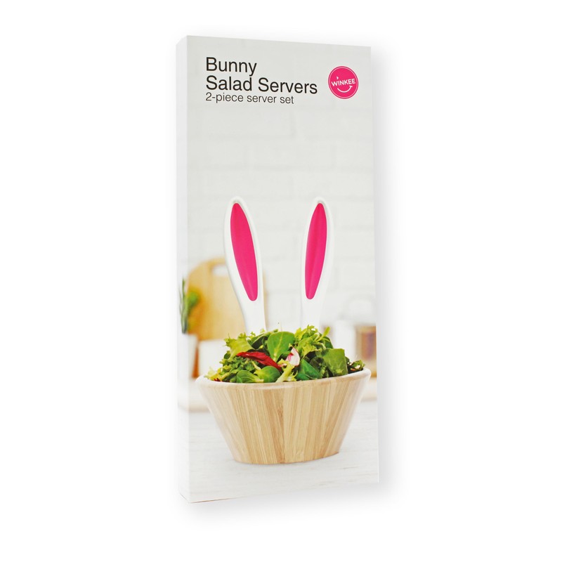 Winkee - Rabbit Ears Salad Servers I Rabbit Ears in