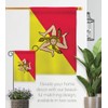 Breeze Decor HS108181-BO Sicily Flags of The World Nationality Impressions