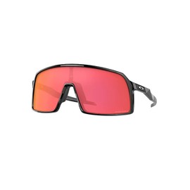 Oakley Sutro OO9406 OO940623 37MM Polished Black/Prizm Snow Torch Iridium Rectangular Sunglasses for Men + BUNDLE with Designer iWear Eyewear Kit