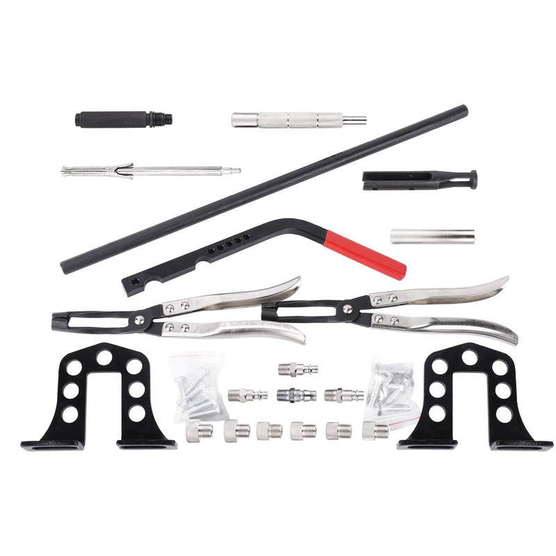 8MILELAKE Valve Spring Compressor, Universal Car Engine Overhead Valve Spring