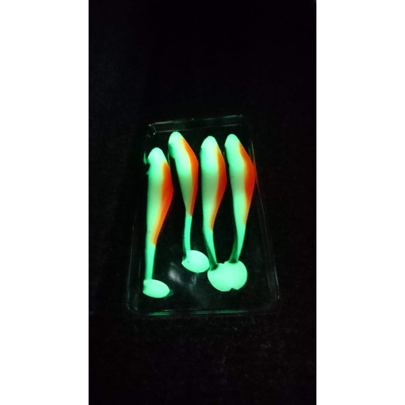 Major Fish Rabaza Shad Rubber Fish 10 cm Pack of
