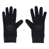 Junior Field Player Gloves UUDYJD53_BKBK_F, Black x Black