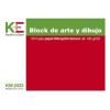 Block Marquilla KE 33.5x24cm 130g 20 Hojas para Dibujo y