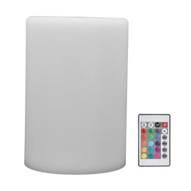 Remote Control LED Night Lamp 16 Color 4 Mode RGBW Cylindrical Desk Lamp for Bedroom Bedside