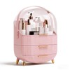 lurcns Makeup Organizer for Vanity Cosmetics Skincare Organizers with Lid