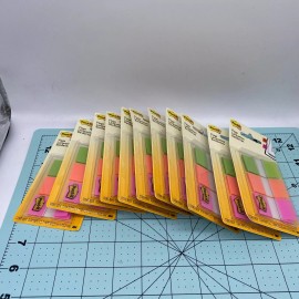 Post-it Lot of 11 Post-it 3 Flags 60 Page Marker, 3 Vibrant Colors 680-OLP
