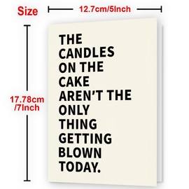 WowBefun Naughty Birthday Card for Men, Husband, Boyfriend, and Him | Happy Birthday Gifts & Decorations for Men