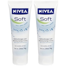 Soft Body Creme, 2.6 oz, 2 pk