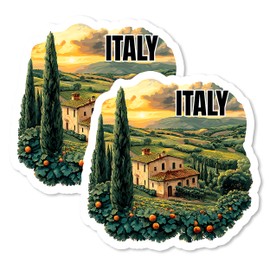Italy Magnet 4 Inch 2-Pack Boot Country – Strong Vinyl Decorative Travel Magnets for Fridge Locker Kitchen Office – Cute Fun Aesthetic Cool Durable & Long-Lasting Souvenir ID44999