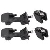 Pair Front Hood Latch Safety Catch & Bracket for Jeep