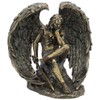 US 6.5" Cold Cast Bronze Color Lucifer The Fallen Angel