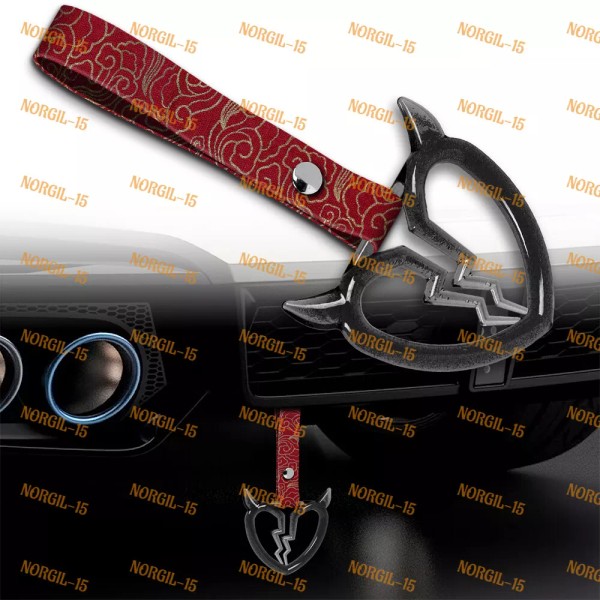Unbranded Crystal Devil Broken Heart TSURIKAWA BK Ring Car Bus