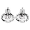 2pcs Stainless Steel Pad Eye Plate High Strength Highly Polished