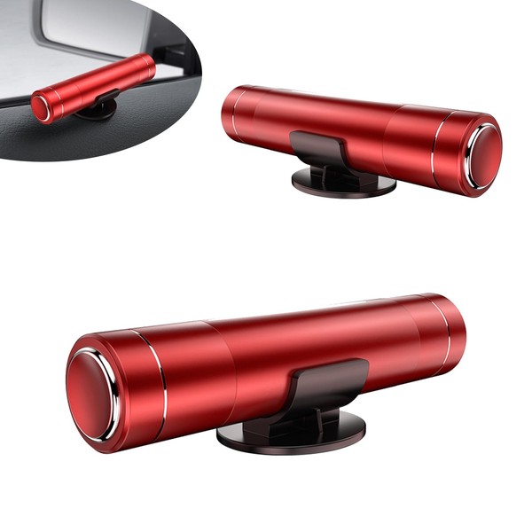 NGHEY 2PC Red Aluminum Alloy Car Window Breaker, Emergency Escape