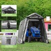Yescom 6x8 Ft Portable Storage Shed Shelter Garage Carport Canopy