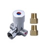 G1/2 Water Temperature Mixing Valve for Automatic Sensor Faucet,With 1/2NPT