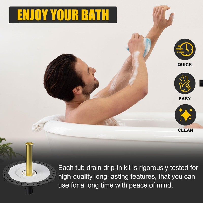 Freestanding Tub Drain Rough-in Kit, Freestanding Bathtub Drains Installation Free