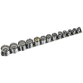SK Hand Tools 4653 13-Piece 3/8-Inch Drive 12 Point Standard Fractional Socket Set