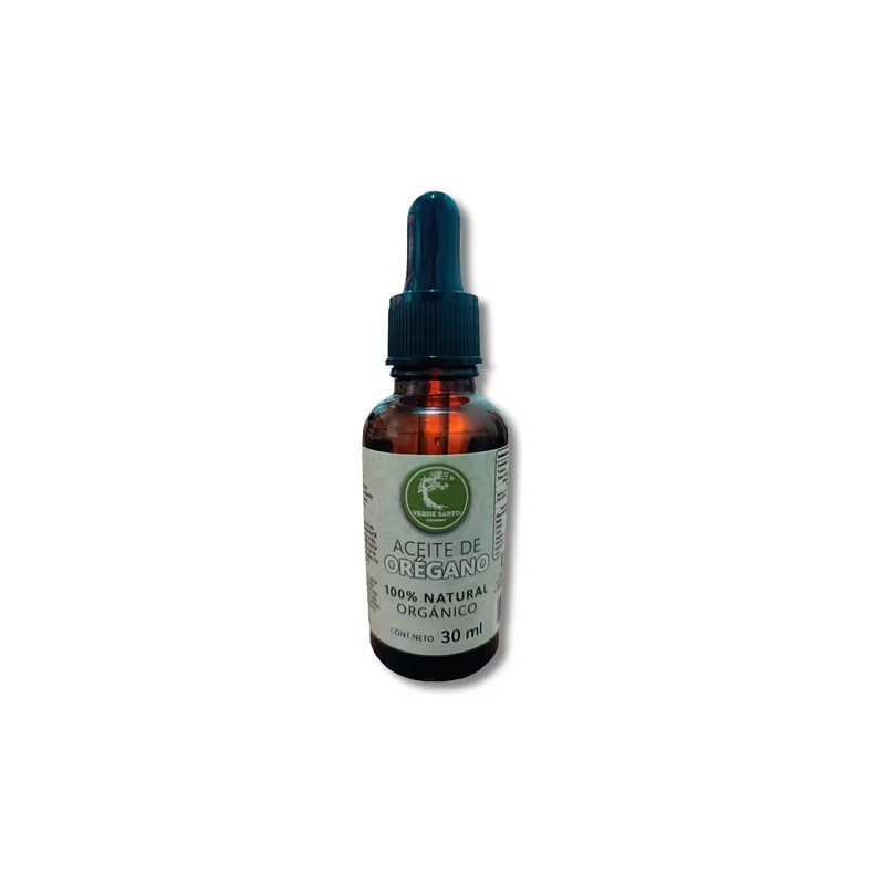 3 Aceite De Orégano 100 Natural Orgánico 30 Ml Verde