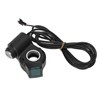 Electric Bike Throttle Grip Kit Speed Handlebars with Blue Font