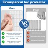 20 Pcs Protector para Dedos de Los Pies, Protector de