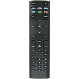 New XRT136 Remote Control fit for Vizio Smart TV D24f-F1 D32f-F1 D50f-F1 E43-E2 D43f-F1 E48u-D0 E50-E1 E50-E3 E50u-D2 E50x-E1 E55u-D2 V605-G3 PERFASCIN V435-G0 V555-G1 D65-F1 M60D1 E60E3 E75E1 M80D3