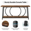 Tribesigns 70.9-Inch Console Table with Storage, Extra Long Entryway Table,