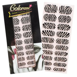 Goods Tree Colorachi Nail Stickers (Jewel Zebra) / Nail Af DIY Nail / 컬러라치 네일스티커(쥬얼 지브라)/네일아프 셀프네일