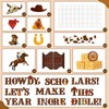 Mooliwe Western Cowboy Bulletin Board Decorations Set, Wild West Classroom