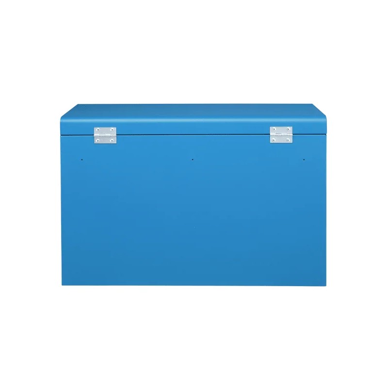 Blue 5-Drawer Lockable Steel Tool Chest Heavy Duty 330 Lbs