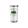 Promoted To Grandpa 2026 Pregnancy Announcement Stainless Steel Insulated Tumbler