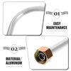 Tofficu 2pcs Aluminum Air Compressor Durable Replacement Parts for Industrial