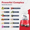 CyberCerix Advanced Liposomal Immune Supplement, Complex with L-Lysine 1,500mg, Vitamins,