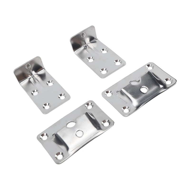 Removable Stainless Steel Caravan 1 Pair Removable Desktop Desk Mount