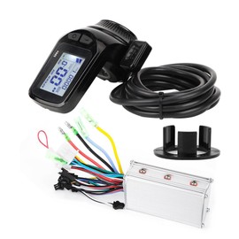 24V 350W Brushless Motor Controller LCD Display Thumb Throttle for Electric Bicycle Scooter