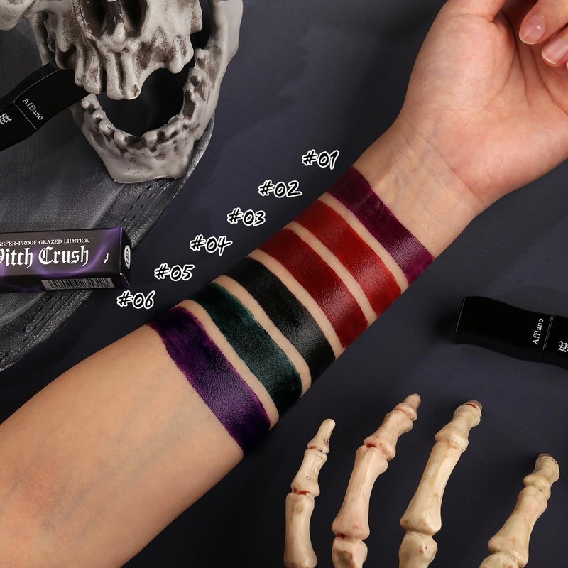 Purple Gothic Lip Gloss - Long-Lasting, Waterproof & Non-Sticky |