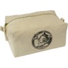 'Cat Drinking from Tap' Canvas Wash Bag/Makeup Case (CS00043141)