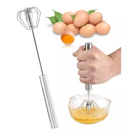 Plasticocina Batidor De Huevos Giratorio Manual Cocina Semiautomático