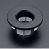 JZK 2 x Matte Black Coated Copper Metal Bathroom Sink