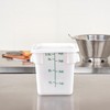 Restaurantware-LID ONLY: Met Lux Food Container Lid, 1 Square Lid