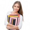 ASBEFORE Pencil Pouch for 3 Ring Binder - 3 Hole
