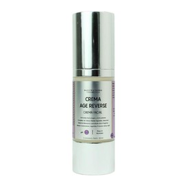Nuestra Tierra Cosmetica Crema Age Reverse, Crema Facial Anti-arrugas con Bakuchiol, Tensora y Reafirmante, para Todo Tipo de Piel, Uso Día y Noche, 30ml