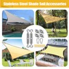 Sun Shade Hardware,Stainless Steel Sail Accessories - Stainless Steel Sun