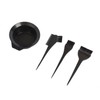 Beauty Magic Hair Dyeing Tool 4-Piece Set: Dye Bowl, Brush, Comb Comb 2ea